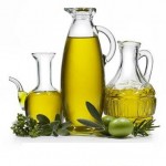 azeite de oliva em jarros