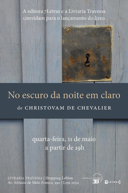 Christovam Chevalier lança livro de poesias no Leblon
