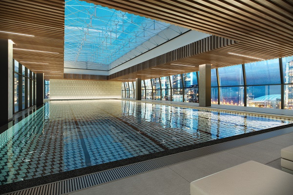 Hotel Jen Beijing - swimming pool (level 5)