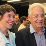 Patricia Kundrat e Fernando Henrique Cardoso