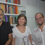 Claufe Rodrigues, Beth Goulart e Marcelo Moutinho