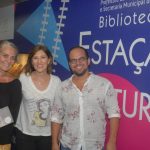 Cristina Oldemburg, Beth Goulart e Marcelo Moutinho