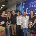 Cristina Oldemburg, Claudia Süssekind, Claufe Rodrigues, Beth Goulart, Marcelo Moutinho e Sheyla de Castilho