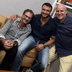 Edgar Moura Brasil, Adriano Medeiros e Paulo Muller