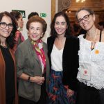 Katia Medlin, Dalal Achcar, Antonia Leite Barbosa e Flavia Tenorio