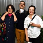 Olivia Hime, Felipe Abreu e Luciana Braga