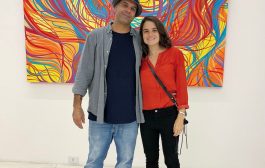 Amantes da arte marcam presença na abertura da mostra  de  Bruno Big