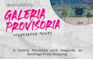 A galeria provisória está chegando ao Botafogo Praia shopping